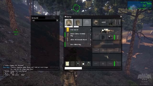 ARMA III # Обзор интерфейса и меню АРМА 3