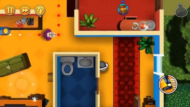 Воришка Боб - #1 Приключения весёлого грабителя:) Игровой мультик, Robbery Bob, lat's play. смотреть онлайн