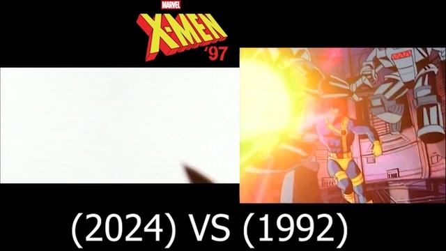 Marvel X-Men '97 : Opening Intro Theme Song Comparison (2024 VS 1992) смотреть онлайн