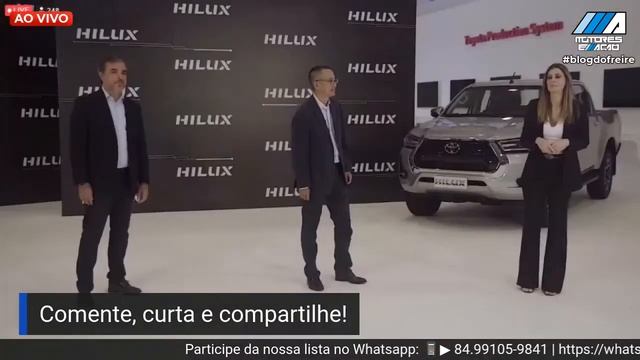Nova Toyota Hilux e SW4 2021 | Lançamento | motoreseacao смотреть онлайн