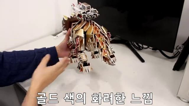 킹콩 3D퍼즐 종이모형 시리즈 트리케라톱스 공룡로봇 (The Robot Triceratops Dinosaur DIY Paper Puzzle Kit) смотреть онлайн