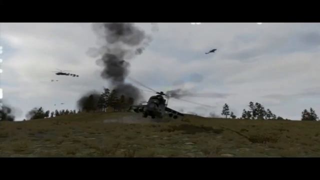 Epic ArmA 2 Helicopter Battle смотреть онлайн