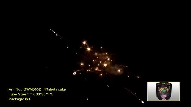 Батареи салютов GWM5032 - COLORFULL смотреть онлайн