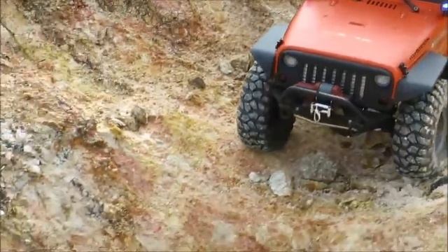 Rc SCX10 JEEP JK & CR01 LAND CRUISER 40 смотреть онлайн