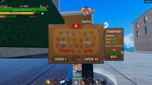 Открыл 1000 ключей и выбил легендарный фрукт! King Legacy