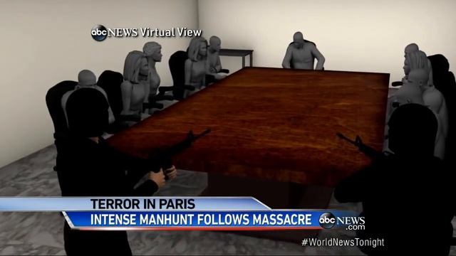 Manhunt Follows Paris Massacre смотреть онлайн