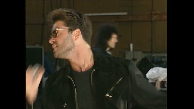 Queen & George Michael - Somebody To Love. Rehearsal, 20.04.1992 (60 FPS)