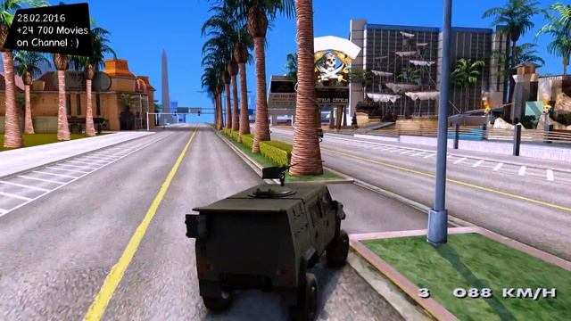 Iveco Lince LMV - GTA San Andreas 2160p / 🔥 4K / 60FPS 🔥 _REVIEW смотреть онлайн