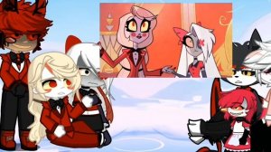 •|Hazbin Hotel reacts to Charlie in court|•|Charlie x Vaggie|•|Not my videos|•