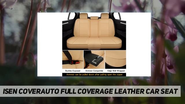Isen CoverAuto Full Coverage Leather Car Seat - Review 2023 смотреть онлайн