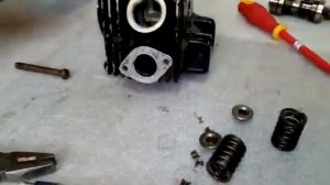 Питбайк 125 см разборка и сборка головки цилиндра