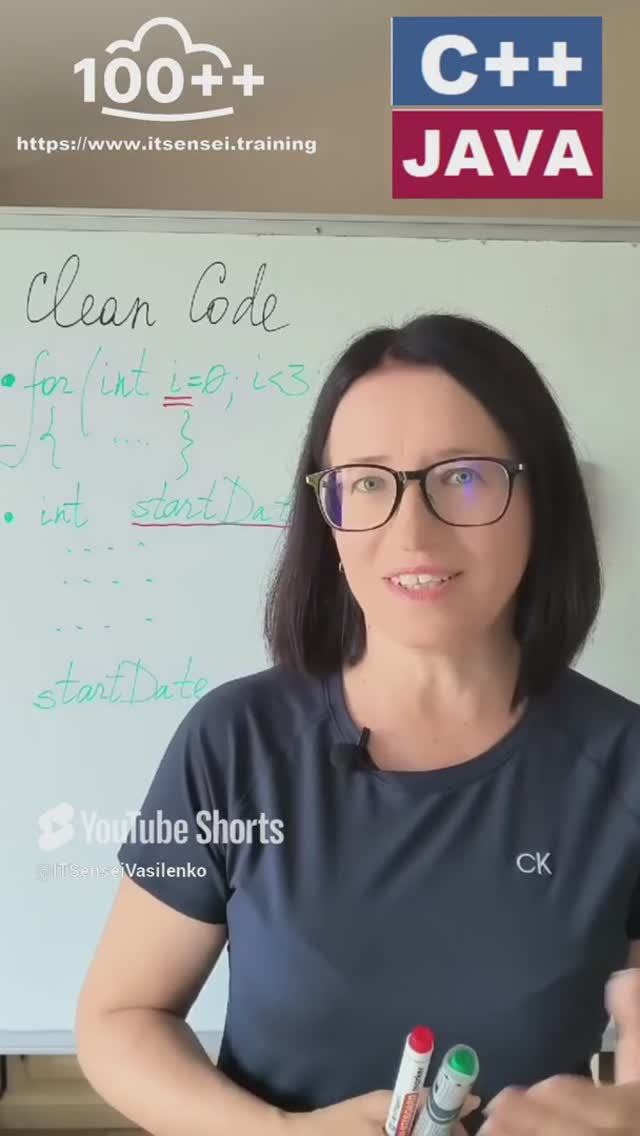 [#3] Clean Code // Программирование для начинающих. https://www.itsensei.training смотреть онлайн