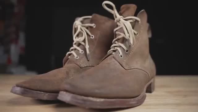 Армейские японские ботинки времен ВМВ