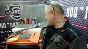 Лазерная очистка ,работа с цветом