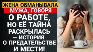 Жена обманывала мужа, говоря о работе, но её тайна раскрылась — история о предательстве и мести!