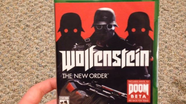 Wolfenstein: The New Order Unboxing (Xbox One)