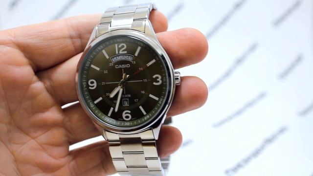 Часы Casio MTP-E129D-3A - видео обзор от PresidentWatches.Ru смотреть онлайн
