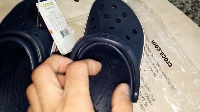 CROCS BAYABAND CLOG | NAVY | PEPPER
