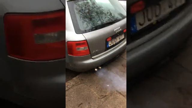 Ауди а6 2.5 tdi на холодную троит смотреть онлайн