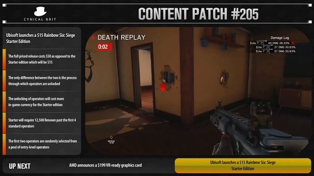 AMD's new graphics card, Rainbow Six: Siege Starter Edition - June 3, 2016 смотреть онлайн
