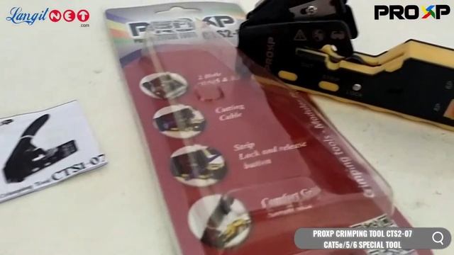 PROXP CRIMPING TOOL CTS2-07 CAT5e/5/6 SPECIAL TOOL VASCOLINK - (93190) смотреть онлайн