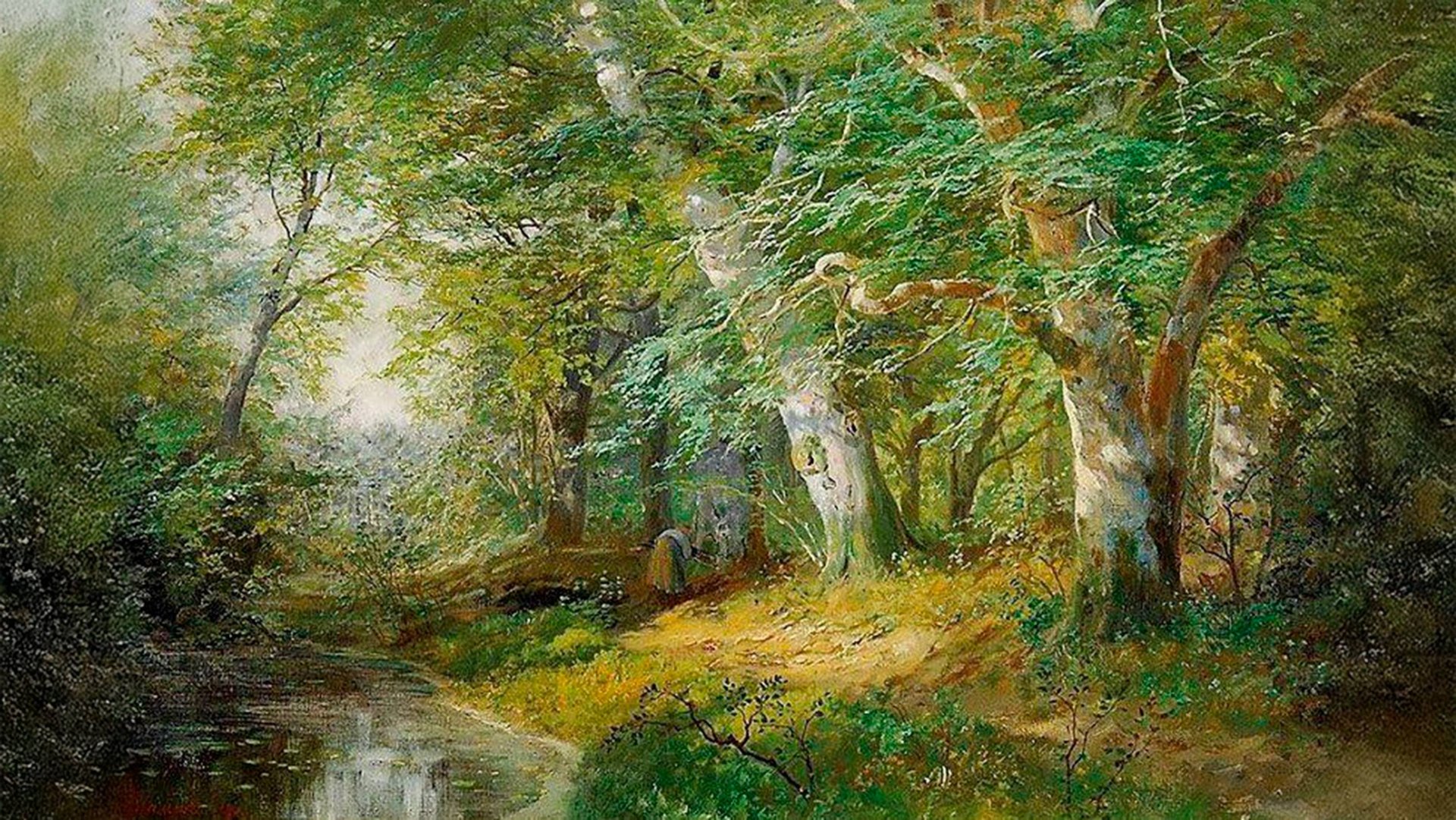 Шильдер Андрей Николаевич - пейзажи дополненные смотреть онлайн