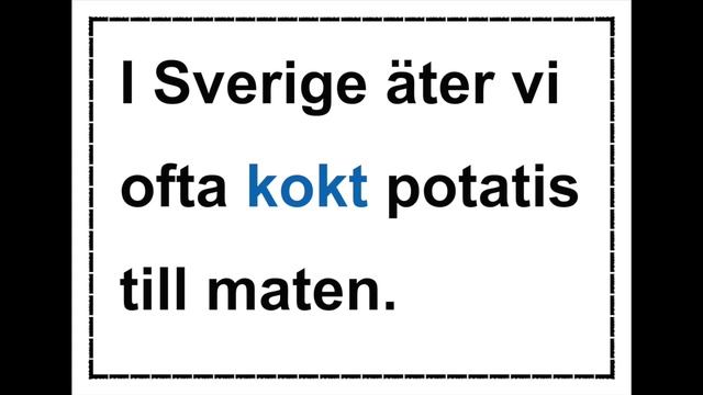 Lär dig svenska - Dag 31 - Fem ord per dag - Matord! - A2-CEFR - Learn Swedish - 71 undertexter! смотреть онлайн
