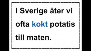 Lär dig svenska - Dag 31 - Fem ord per dag - Matord! - A2-CEFR - Learn Swedish - 71 undertexter!