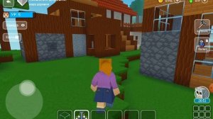 Первое видео в Блок крафт (Block Craft 3D)