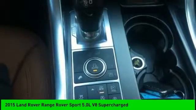 2015 Land Rover Range Rover Sport 5.0L V8 Supercharged Used 627173 смотреть онлайн