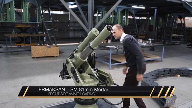 81 mm KESKİN Mortar and Mortar Fire Control System смотреть онлайн