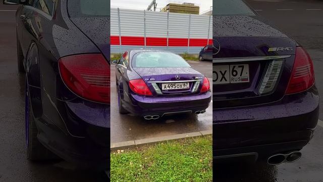 Холодный запуск CL65 AMG #v12biturbo #m275 #cl65amg #c216 смотреть онлайн