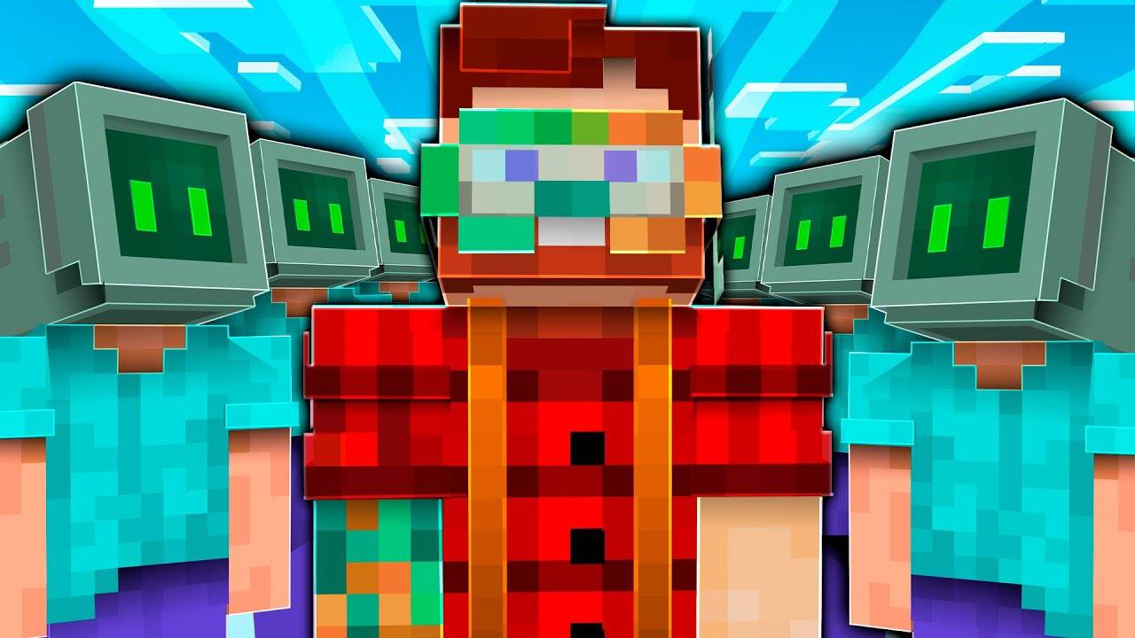 Реальный Игрок VS ИИ-Бот в Майнкрафте! Кто умнее？