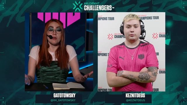 Entrevista a #Keznit | Post-Match vs FUSION | #VALORANTChallengers LATAM смотреть онлайн