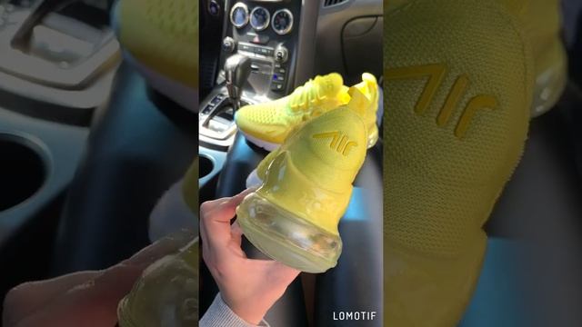 Найк 270 Желтые. Видео обзор от "Им-Полли" смотреть онлайн