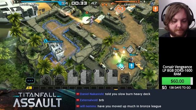 *PREPARE FOR TITAN SQUASH!* Titanfall: Assault - Part 2 | Mobile Mike LIVE смотреть онлайн