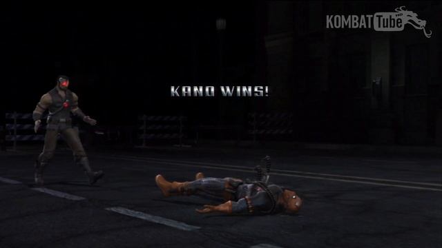 MKvsDC Kano "Knife Throw" Fatality смотреть онлайн