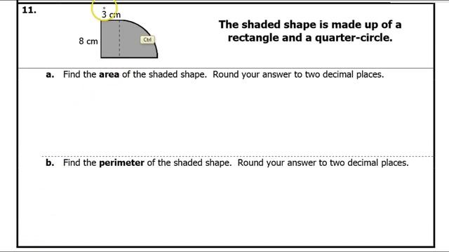 Quiz B (10 to 11) Finding the Area and Perimeter of Shapes with Some Curved Sides смотреть онлайн