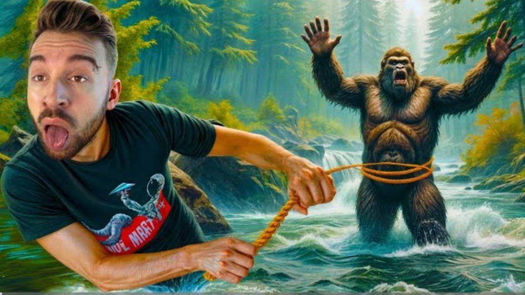 СПАСАЮ БИГФУТА ИЗ ВОДЫ смотреть онлайн