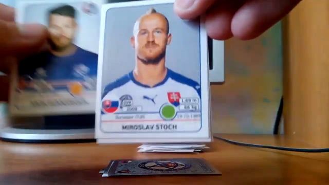 Наклейки Евро 2016 открытие 5 блистеров