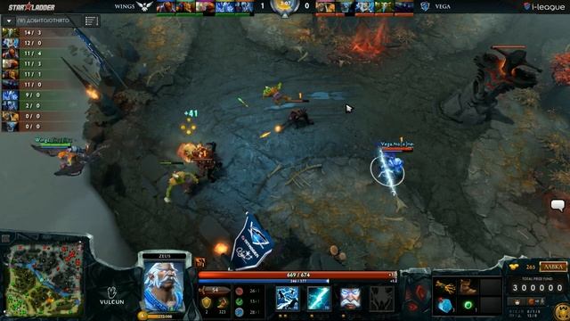 Vega vs Wings StarSeries 13 LAN-Final, Day 1 смотреть онлайн
