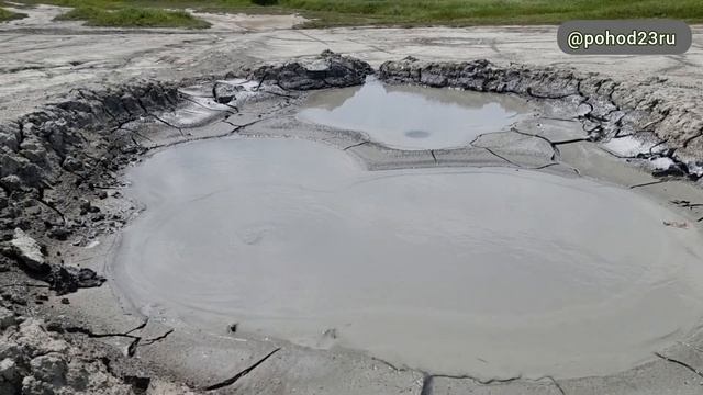 Грязевое вулканическое поле Гладковские сопки (грязевой вулкан "Карсов") смотреть онлайн