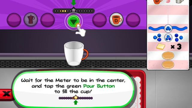 Papa's Pancakeria Day 1 (Tutorial) смотреть онлайн