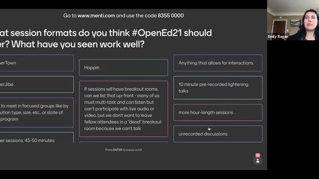 Open Education Conference Community Meeting - April 9th, 2021 смотреть онлайн