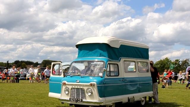 atlas camper van car | Luton Festival of Transport 2014 06 08 смотреть онлайн