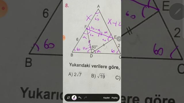 ÜÇGENDE BENZERLİK VE COS TEOREMİ смотреть онлайн