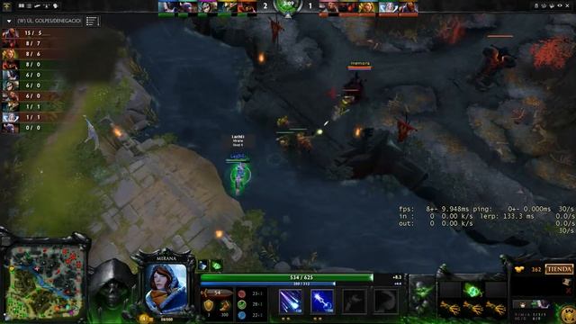 Wombo Combo Mirana+Bane Dota2 смотреть онлайн
