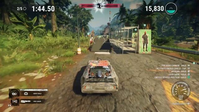 Just Cause 4 | Survival Run: Thunder Ride | AR tiger image location (Tiger Tamer trophy) смотреть онлайн