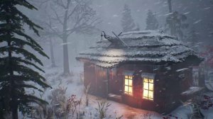 ЗВУКИ ВЕТРА для СНА - Завывание ветра и метель - Зимние бури и ледяной воздух вьюги
