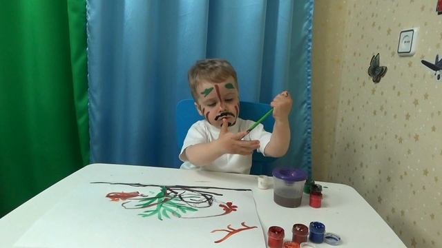 Андрей и Яркая история про краски!!! смотреть онлайн